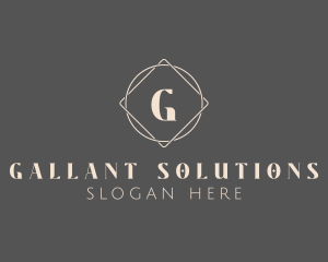 Geometric Minimalist Artisan logo design