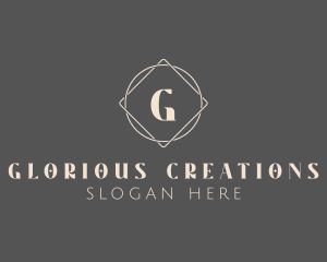 Geometric Minimalist Artisan logo design