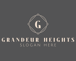 Geometric Minimalist Artisan logo design