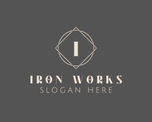 Geometric Minimalist Artisan logo design