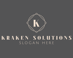 Geometric Minimalist Artisan logo design