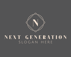 Geometric Minimalist Artisan logo design