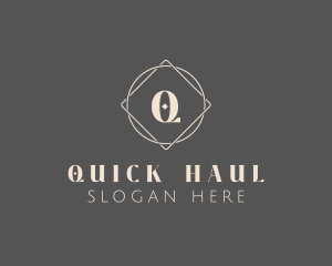 Geometric Minimalist Artisan logo design