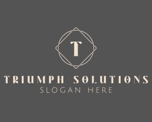 Geometric Minimalist Artisan logo design