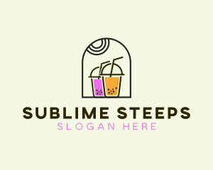 Boba Milk Tea logo