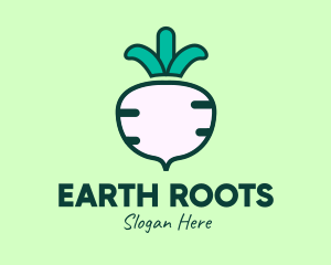 Turnip Vegetable Farm  logo design