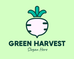 Turnip Vegetable Farm  logo design