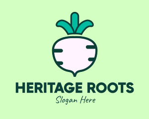 Turnip Vegetable Farm  logo design