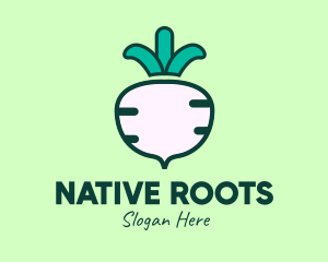 Turnip Vegetable Farm  logo design