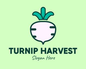 Turnip Vegetable Farm  logo design