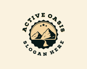 Adventure Mountain Road logo design