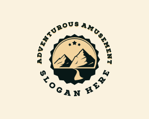 Adventure Mountain Road logo design