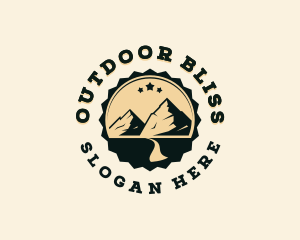 Adventure Mountain Road logo design