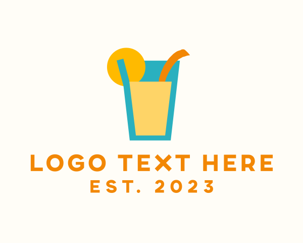 Orange logo example 3