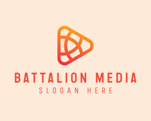 Entertainment Media Player logo design