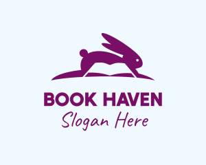 Rabbit Book Publisher  logo design