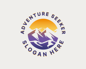 Mountain Summit Adventure logo design