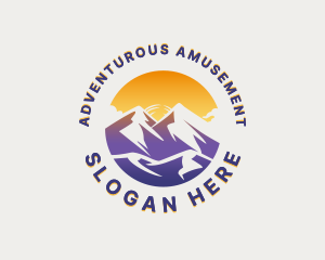 Mountain Summit Adventure logo design