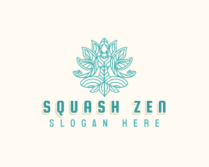 Zen Meditation Yoga logo design