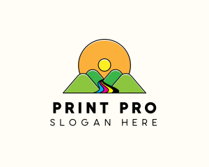 Printing River Mountain  logo