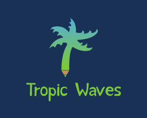 Tropical Tree Pen  logo