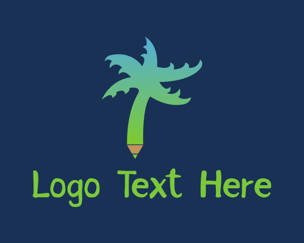 Tropical Tree Pen  logo