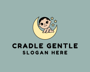 Cute Nighttime Baby logo