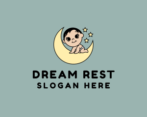 Cute Nighttime Baby logo