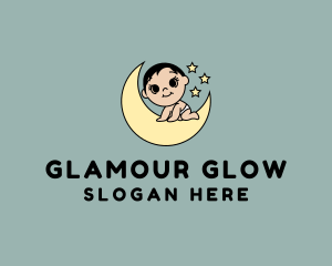 Cute Nighttime Baby logo