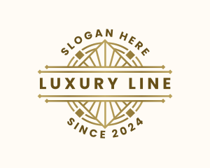 Luxury Art Deco logo design