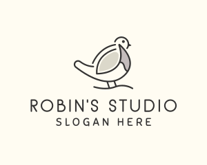 Wild Robin Bird logo