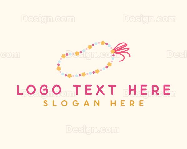 Bracelet Bead Jewelry Logo