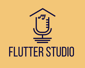 House Studio Recording  logo design