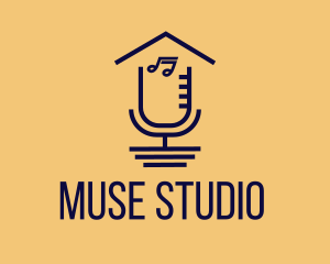 House Studio Recording  logo design