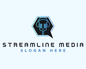 Microphone Streaming Headphones  logo