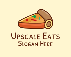 Pizza Pie Slice  logo design