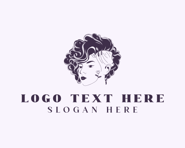 Hairstyle logo example 2