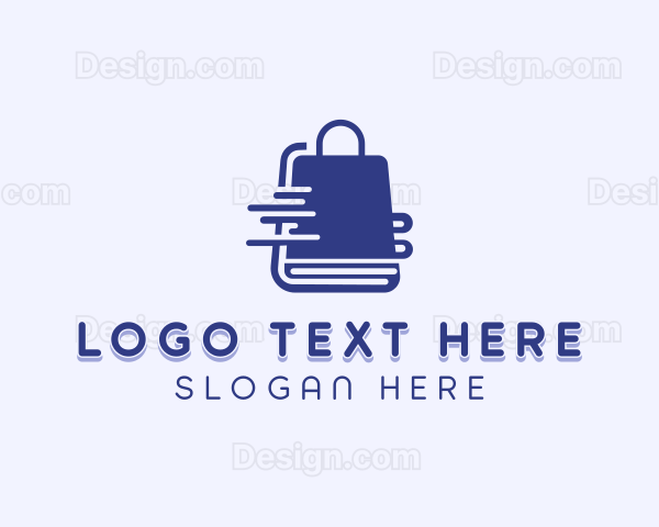 Book Shopping Bag Logo