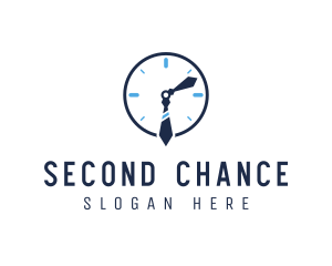 Work Office Clock logo design