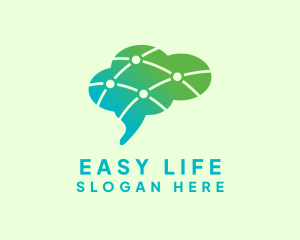 Brain Psychology Research logo design