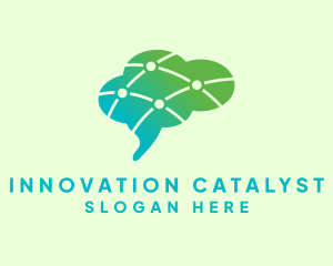 Brain Psychology Research logo design