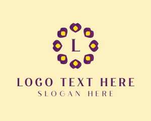 Feminine Floral Plant logo