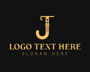 Stylish Company Letter J logo