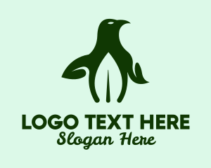 Natural Eco Penguin logo