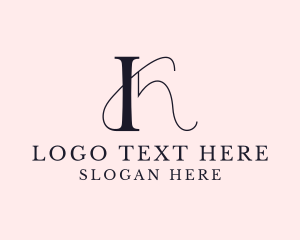 Elegant Boutique Letter K logo