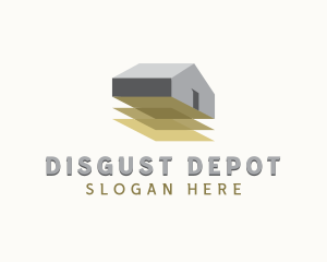 Tile Floor Home Depot logo design