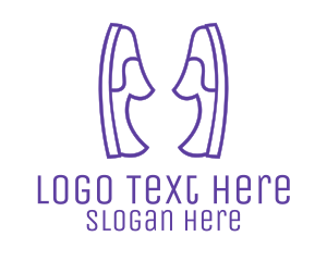 Shoe Slippers Loafers logo
