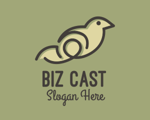 Simple Bird Minimalist Logo