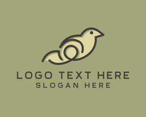 Simple Bird Minimalist logo