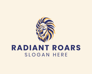 Wild Lion Roar logo design